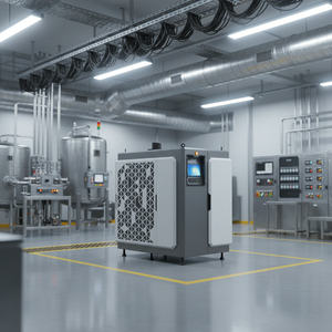 Souffleur centrifuge à levitation magnétique haute pression personnalisé 220V DC pour le traitement des eaux usées, OEM disponible - Product Image 1