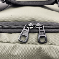 Sac à dos de fitness 3-en-1 en cuir PU, décontracté, pour voyage et affaires, imperméable, durable, avec compartiments secs et humides à fermeture éclair, à panneaux