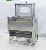 Wortelgroente Fruit Motor Borstel Was Schil Schilmes Roller Reiniger Machine Aardappel Gember Cassave Wasmachine Mini Hoogwaardig