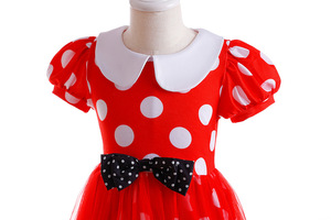 Bambina di Halloween festa fantasia abiti <span class=keywords><strong>da</strong></span> bambina abiti <span class=keywords><strong>da</strong></span> compleanno Mini <span class=keywords><strong>topo</strong></span> rosso a pois Tulle abito - Product Image 4