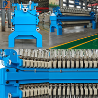 Presse à filtre automatique mobile pour la déshydratation des boues à haute sécheresse, pour la séparation solide-liquide des eaux usées industrielles