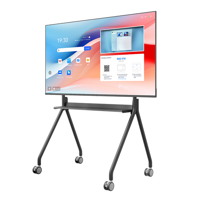 Interactive Whiteboard Flat Panel Touchscreen Display 4K UHD 65inch Smart Android System 20-Point Touch 4GB/8GB RAM 64GB/128GB
