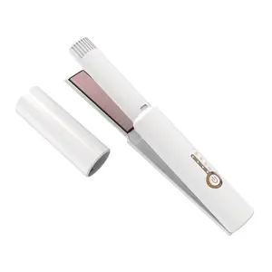 Rechargeable Hair Iron Cordless Mini USB Hair Straightener Fast Heating Hair Straightener