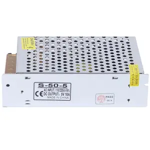 Fuente de alimentación conmutada para iluminación LED, adaptador de corriente de tira LED AC 100-240V DC5V a 5V 4A 5A 6A 8A 10A 12A 15A 20A 30A 40A 60A 70A