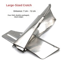 DY141 Accessoires pour machine à coudre : Passe-cinture double aiguille, plieur de ceinture multi-aiguilles, plieur de pantalon à bord droit, plieur de tube d'avion