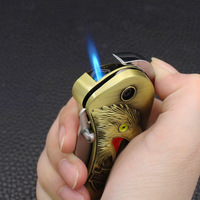 CL601 Design Moderne Multifonctionnel Jet Flamme Briquet Métal Coupe-Vent Ensemble pour Cadeaux d'Affaires Vente en Gros