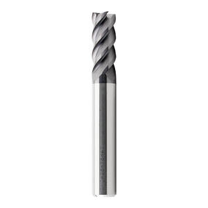 55 HRC Wolframstaal <span class=keywords><strong>Carbide</strong></span> 4-snijdende vlakbodem frees voor 303/304/316/316L roestvast staal - Product Image 1