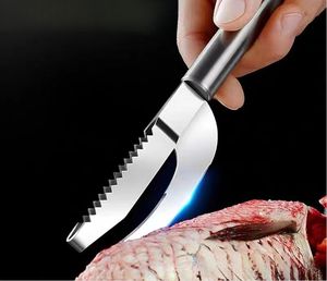 Cuchillo Raspador de Pescado de Acero Inoxidable al por Mayor, Herramientas para Desescamar, Accesorios de Cocina - Product Image 2