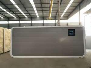 <span class=keywords><strong>Casa</strong></span> Container Mobile in Acciaio con Pannelli Sandwich in PU, Impermeabile ed Ecologica, per Centro di Servizi Comunitari e Ufficio, 20 Piedi, Modello Apple - Product Image 3