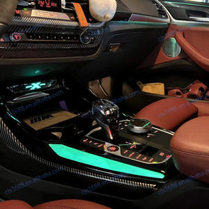 Upgrade di Alta Qualità per BMW X3 X4 <span class=keywords><strong>iX3</strong></span> G01 G02 2022-2024 Luce Decorativa a 11 Colori Luce Ambiente per Console Centrale a Sella in Cristallo - Product Image 5