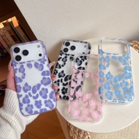 Coque pour iPhone 17 Pro – Motif Léopard Chic et Tendance – Protection Esthétique Scintillante Antichoc