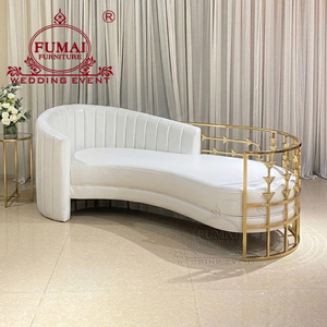 Meubles de mariage Amoureux Siège 3 places Mariage Blanc Amour Canapé - Product Image 3