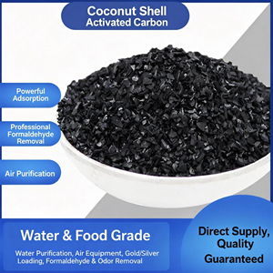코코넛 껍질 활성탄 과립 5-12 메쉬 1200 고요오드값 ISO 9001 인증 99.99% 순도 맞춤 로고 특별 제작 - Product Image 5