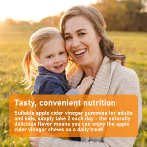Gomitas de Vinagre de Sidra de Manzana de Alta Calidad con Sabor a Manzana, para Mejorar la Vitalidad General, Apoyo a la Limpieza y Desintoxicación, para Adultos, No Aptas para Niños - Product Image 5