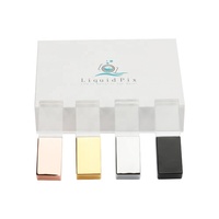 Memoria USB 3.0 Transparente de Cristal con Logotipo Personalizado, Unidad Flash USB de Alta Velocidad al por Mayor, Pendrive