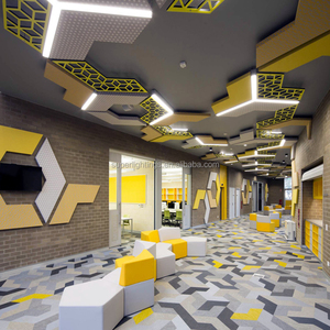 Custom Recessed Pendant Văn Phòng Chiếu Sáng Tuyến Tính Lịch Thi Đấu Sản Phẩm Đèn LED Ánh Sáng Trần - Product Image 5