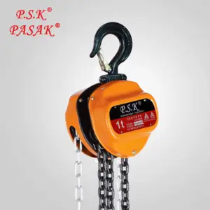 China manufacture hot selling ck type 1 ton stainless steel pull chain Hand Hoist for material lift goods