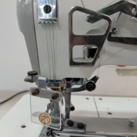 Machine à coudre interlock à cylindre à 3 aiguilles Doso DS-600 Series, vente chaude, personnalisation, avec tireur arrière