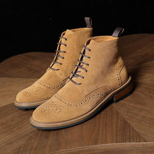 Dernières bottes italiennes pour hommes de haute qualité, bottes de mode pour hommes pour l'extérieur, bottes habillées, bottes chukka personnalisées faites à la main - Product Image 5