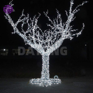 Warm White <b>Lighted</b> Blossom <b>Tree</b> for Christmas Streets Shopping Centers Hotels Resorts and Winter Festival Decor - Product Image 6