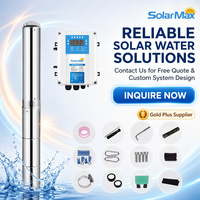 Pompe solaire pour puits en acier inoxydable 4ESS5.5-50-48-600-LV, irrigation, agriculture, pompe à eau pour puits profond, débit maximal 5,5 m3/h