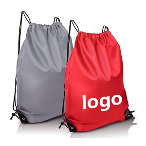 Custom Eco-Friendly Beach Sports Fitness Machine Washable Backpack Polyester Large Promotional Draw <b>String</b> <b>Bag</b> Custom logo - Product Image 1
