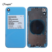 Coque arrière de remplacement de téléphone portable, vente en gros, coque arrière en verre d'origine, boîtier de remplacement pour iPhone 8 8 Plus XR