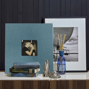 Álbum de fotos de lino personalizado de gran capacidad para imágenes familiares de bodas y recuerdos de fotografía de retratos - Product Image 3