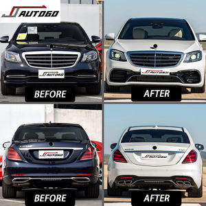<span class=keywords><strong>2022</strong></span> nouveau Design Kit Carrosserie Pour <span class=keywords><strong>Mercedes</strong></span>-Benz S-Classe W222 14-20 Mise À Jour à <span class=keywords><strong>S63</strong></span> <span class=keywords><strong>AMG</strong></span> Style Style PP + ABS Matériau pare-chocs - Product Image 2