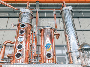 Rum cuivré de 1200 litres whisky encore commercial distillant du gin - Product Image 4