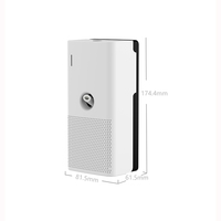 Diffuseur d'huiles essentielles ultrasonique portable sans eau, alimenté par batterie, DC6V, automatique, en plastique, pour hôtel (vente en gros)
