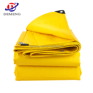 Bâche PVC enduite jaune 550G de haute qualité, personnalisée, imperméable, écologique, anti-UV, pour camions, bateaux, tentes et usage industriel – Prix abordable - Product Image 6