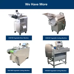 Máy cắt rau củ tự động bằng thép không gỉ SUS304, máy thái rau củ, máy cắt nhỏ rau củ - Product Image 6