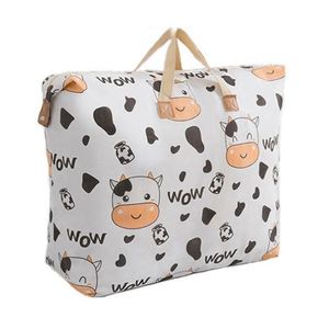 Cartoon Quilt Sttorage Bag Large Capacity Travel <b>Packing</b> Duffle Bag Closet Folding Organizer Bag - Product Image 2