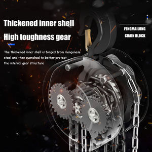 Suministro directo <span class=keywords><strong>de</strong></span> fábrica 3Ton 6m polea Manual máquina <span class=keywords><strong>de</strong></span> elevación bloque <span class=keywords><strong>de</strong></span> <span class=keywords><strong>cadena</strong></span> Durable Manual Chian palanca polea polipasto 1Ton Chian bloque - Product Image 2