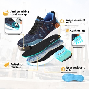 GUYISA <span class=keywords><strong>de</strong></span> punta <span class=keywords><strong>de</strong></span> acero <span class=keywords><strong>de</strong></span> las cuatro estaciones transpirable zapatos <span class=keywords><strong>de</strong></span> <span class=keywords><strong>seguridad</strong></span> con los hombres y las mujeres - Product Image 2