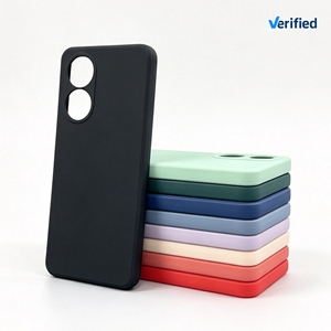 เคสโทรศัพท์กันกระแทกสีพื้น TPU นิ่ม 1.2 มม. หรูหราสำหรับ OPPO A15 A16 A57 A31 Reno5 <span class=keywords><strong>Reno6</strong></span> Find X3 ฝาหลัง - Product Image 1