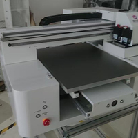 Machine d'impression UV à plat LY 5060 avec plateforme élévatrice intelligente, taille d'impression 500*600 mm, imprimante UV double tête pour publicités