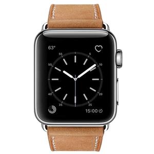 Marge Plus compatibile con cinturino Apple Watch 42mm 44mm, cinturino di ricambio in vera pelle compatibile con cinturino Apple Watch - Product Image 3