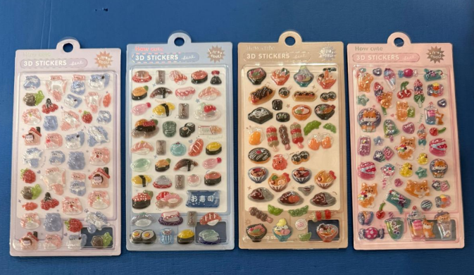 mezcla de sushi de colores
