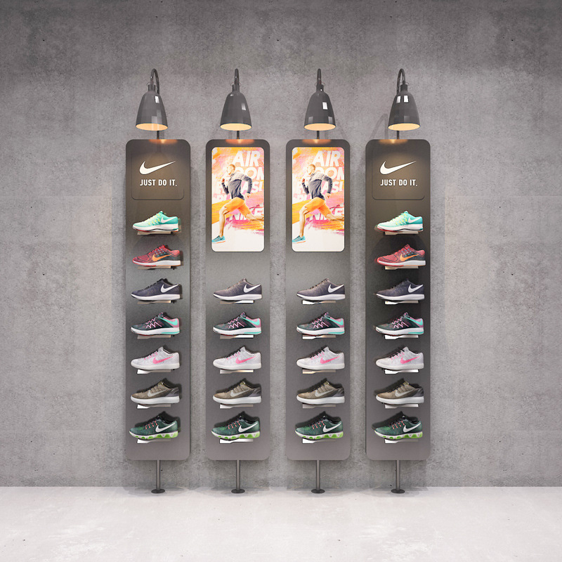 Light Tide Store Wand Schuh regal Display Faltbares und tragbares Metall Acryl und Glas für die Aufbewahrung von Sneaker-Regalen im Einzelhandel| Alibaba.com