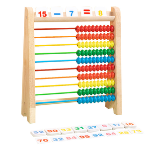 木制计算架儿童数学玩具早教益智启蒙教具桌游戏 - Product Image 3