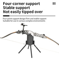 Support de tir à l'arc STARCN en métal avec capacité de 40-50 flèches, pliable et détachable, pour arcs classiques, composés et traditionnels