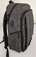 Mochila Escolar de Nailon Personalizable para Mujer, con Panel Solar Integrado, Resistente al Agua, Puerto USB, Cierre de Cremallera y Correa