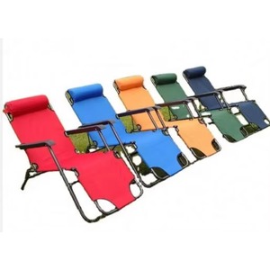 Silla plegable portátil tipo tumbona para jardín, playa, camping, patio, bistro, con protección solar (muestra gratuita) - Product Image 6