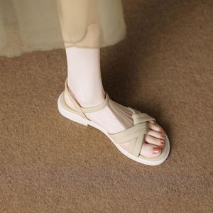 Soft <b>Cloud</b> Feel Comfy Roman <b>Sandals</b> Delicate Ladies Casual Daily Outside Wearing Summer Dress <b>Sandals</b> - Product Image 4