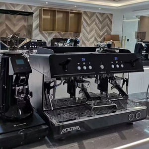 เครื่องชงกาแฟเอสเพรสโซ่แบบมืออาชีพ รุ่นใหม่ E61 หัวชงแบบมัลติฟังก์ชั่นคุณภาพสูง หม้อต้มทองแดง 2 หัวชง รุ่นใหม่-กลุ่มคู่ C - Product Image 4
