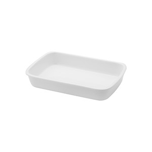 จานอบทรงสี่เหลี่ยมซาตูร์เนียสีขาว 32 × 22 × 6 ซม. - Product Image 1