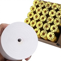Papel Térmico para Recibos Wan Liang Blanco, 32 Rollos, Modelo 8080, 80x80mm, Capa Única, 45m de Longitud, para Cocina/Caja Registradora/Oficina