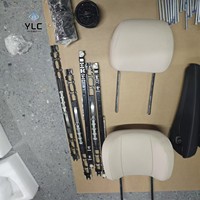 YLA Original Coussins d'appui-tête détachables pour siège de voiture, soutien tête et cou pour Benz Vclass Vito V250 V260 V300